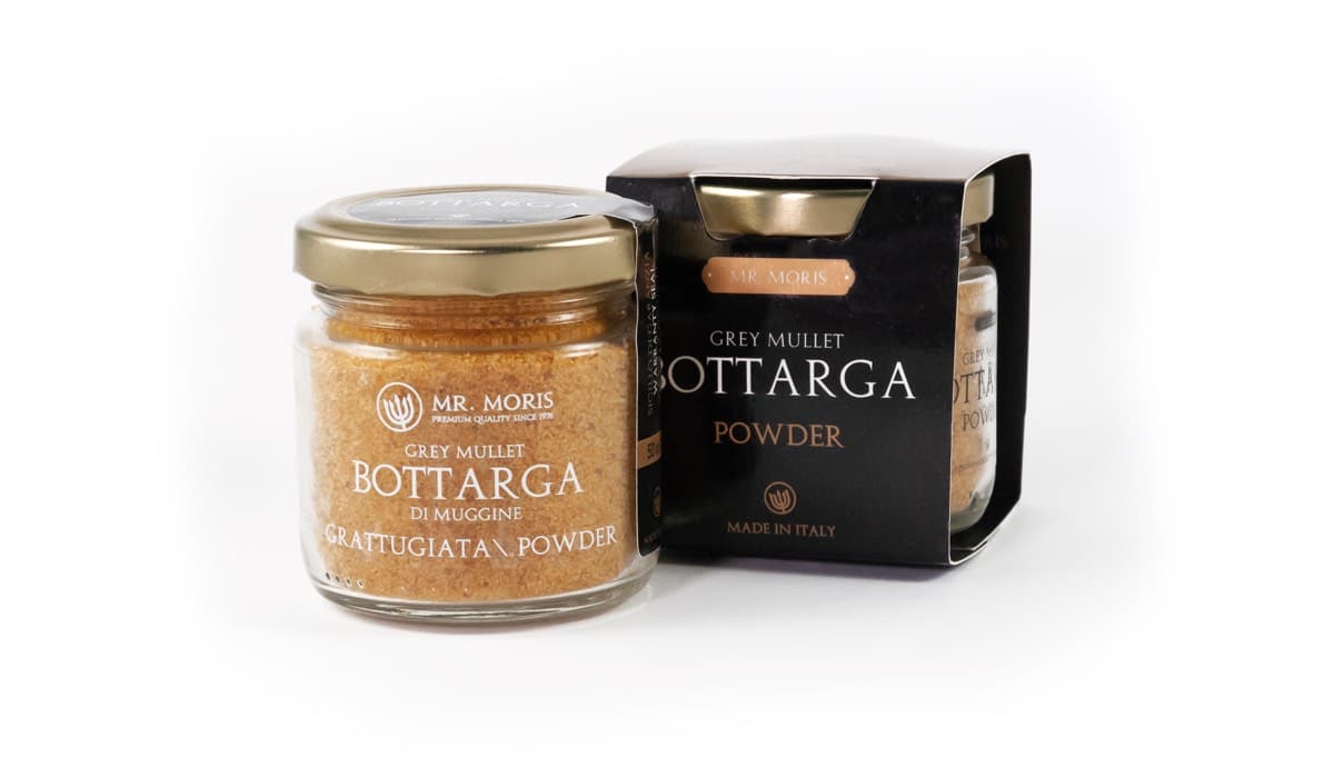 Grated Mullet Bottarga in Jar 50g - Mr. Moris