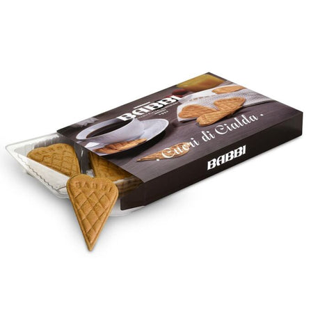 Heart Shaped Wafer Cuori di Cialda Piccoli Piaceri 60g - Babbi Babbi - Wafer @Mercato Gourmet | Your Italian Gourmet Supermarket