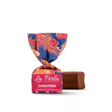 Christmas tin: Ambra, Nero, Christmas. Assorted Chocolate Truffles 50g - La Perla