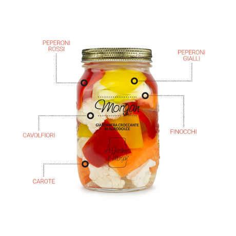 Morgan's Giardiniera (Mixed Pickles) - Morgan