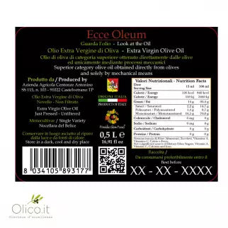 Novello Extra Virgin Olive Oil 500ml - Centonze Centonze - Novello @Mercato Gourmet | Your Italian Gourmet Supermarket
