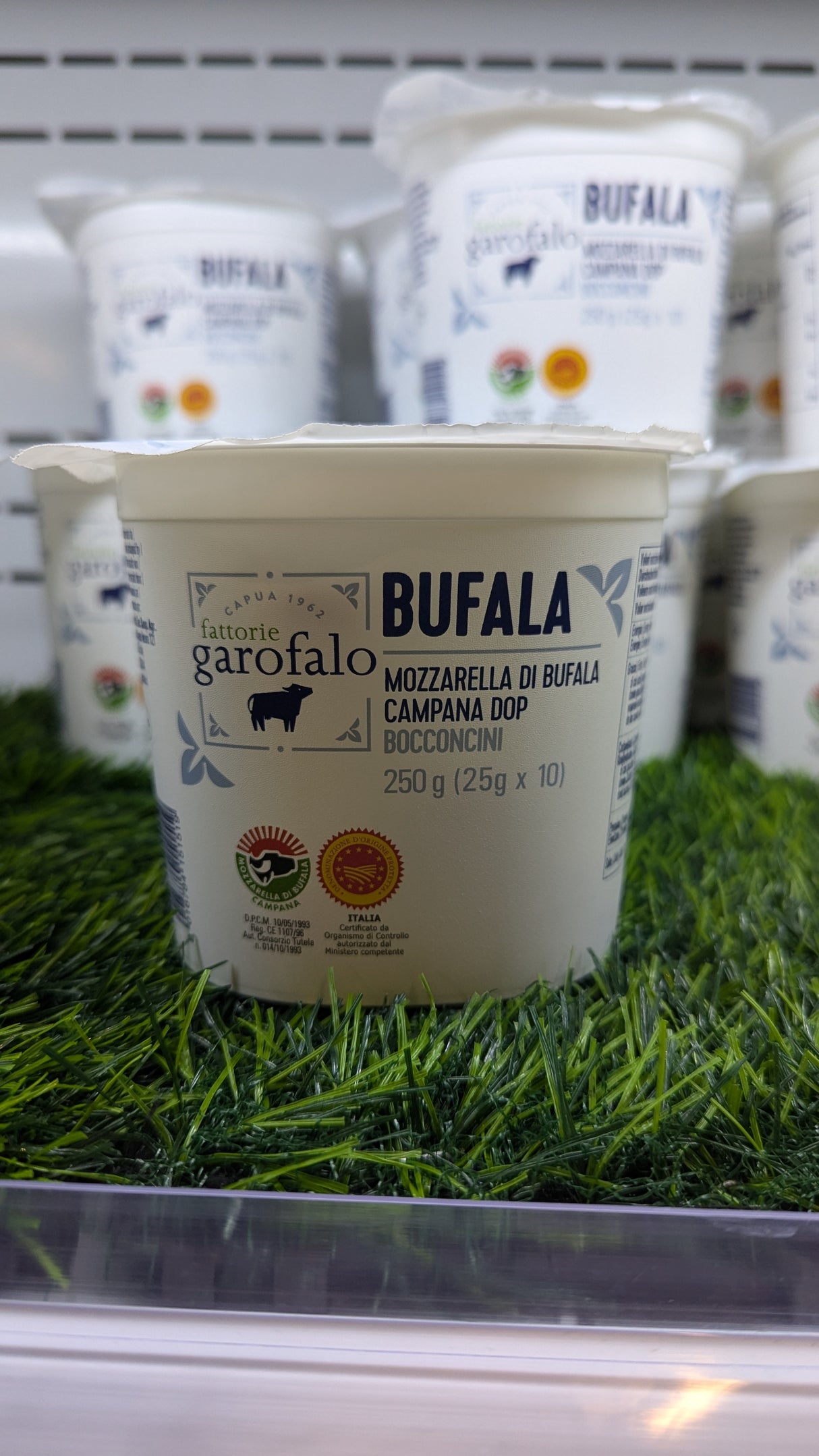 Buffalo mozzarella cherry 500g - Fattorie Garofalo Fattorie Garofalo - Mozzarella @Mercato Gourmet | Your Italian Gourmet Supermarket