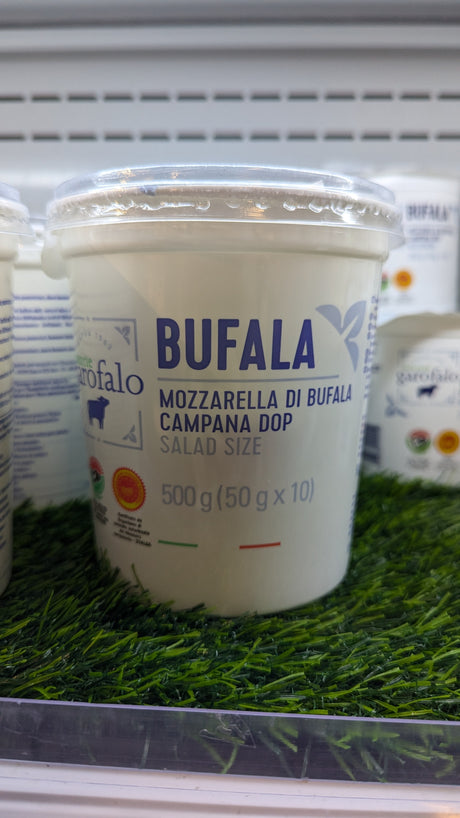 Buffalo mozzarella cherry 500g - Fattorie Garofalo Fattorie Garofalo - Mozzarella 500g (50g x 100) @Mercato Gourmet | Your Italian Gourmet Supermarket
