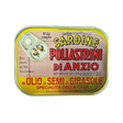 Sardines in sunflower oil 100g - Pollastrini Pollastrini - Sardines 100g @Mercato Gourmet | Your Italian Gourmet Supermarket