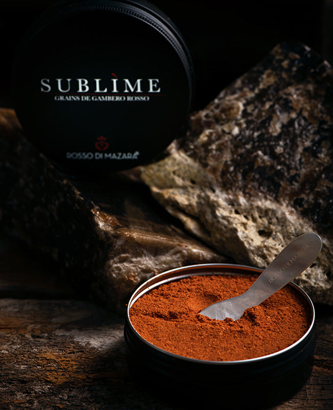 Sublime | Grains of Gambero Rosso - Rosso di Mazara 意大利極品紅蝦粉 Rosso di Mazara - Shellfish & Others @Mercato Gourmet | Your Italian Gourmet Supermarket