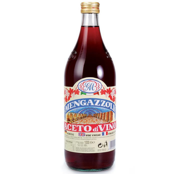 Red Wine Vinegar 1L - Mengazzoli