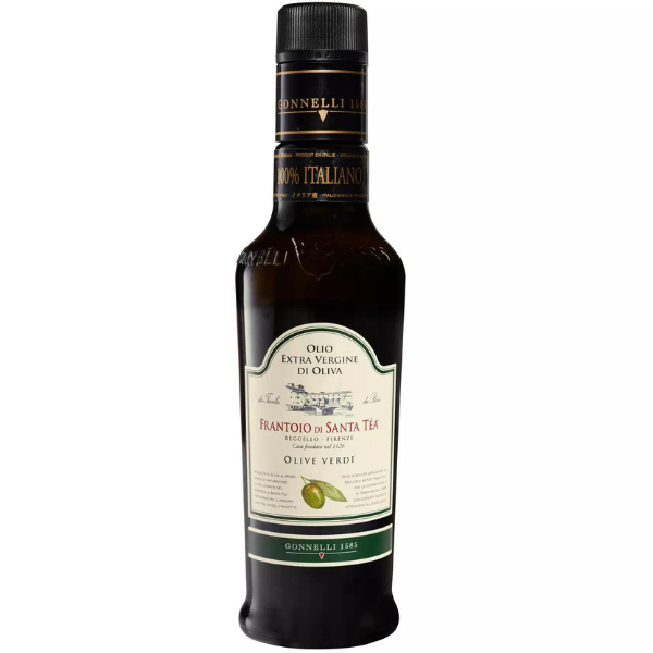 Extra Virgin Olive Oil Made with Green Olives 500ml - Gonnelli