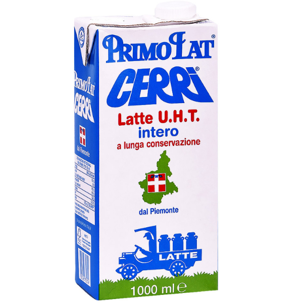 Primo Lat Whole UHT Milk 1Litre - Cerri