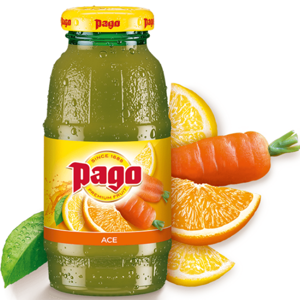 Orange, Carrot and Lemon Juice 200ml - Pago Mercato Gourmet - Juice @Mercato Gourmet | Your Italian Gourmet Supermarket