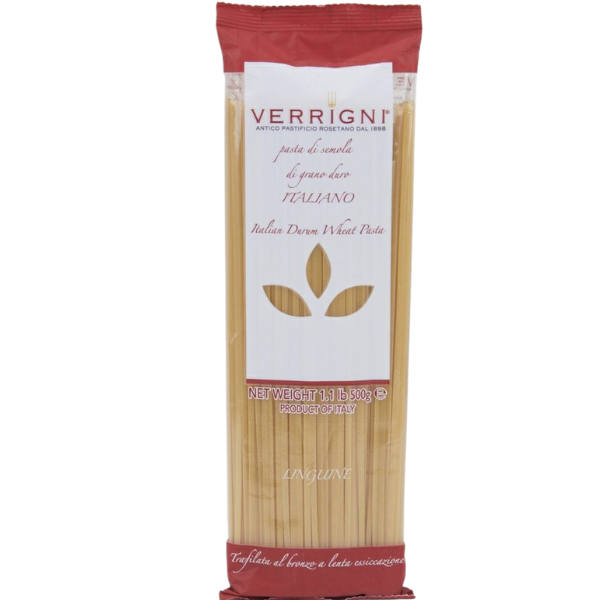 Durum Wheat Semolina Linguine 500g - Verrigni