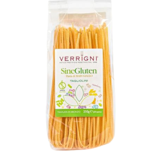 Gluten Free Corn Flour Tagliolini 250g - Verrigni