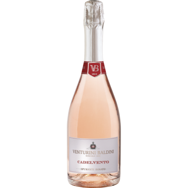 ||Wine by Case Offer|| Cadelvento Sparkling Rosé 750ml - Venturini Baldini