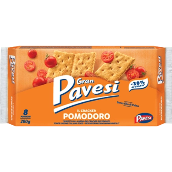 Tomato Crackers 280g - Pavesi