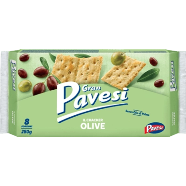 Olive Crackers 280g - Pavesi