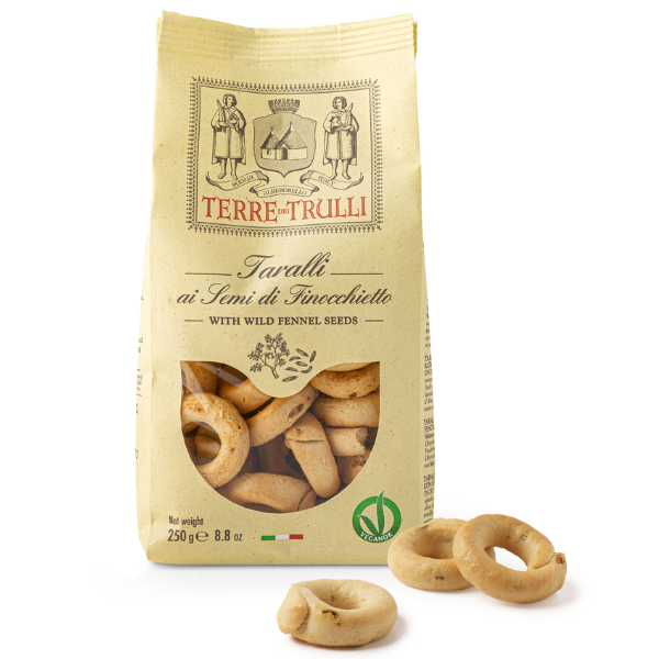 Taralli Savoury Rings with Fennel Seeds - Terre dei Trulli