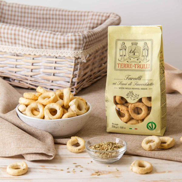 Taralli Savoury Rings with Fennel Seeds - Terre dei Trulli