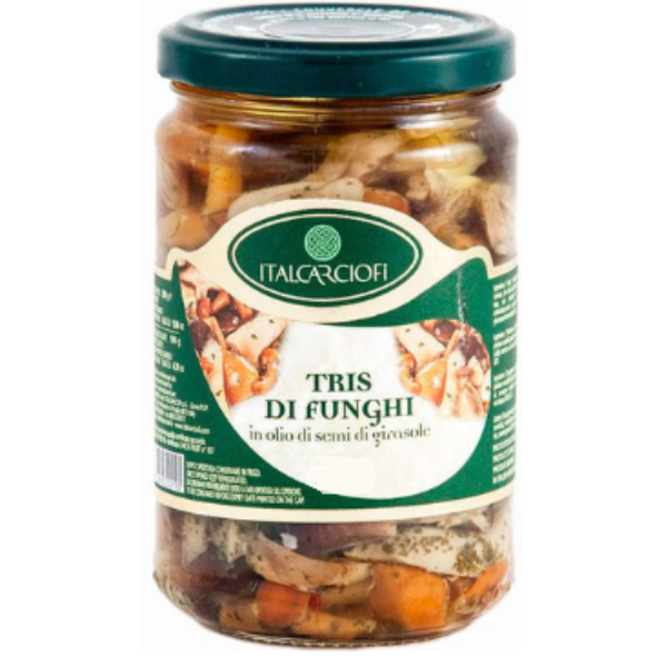 Mixed Mushrooms in Sunflower Oil 720ml