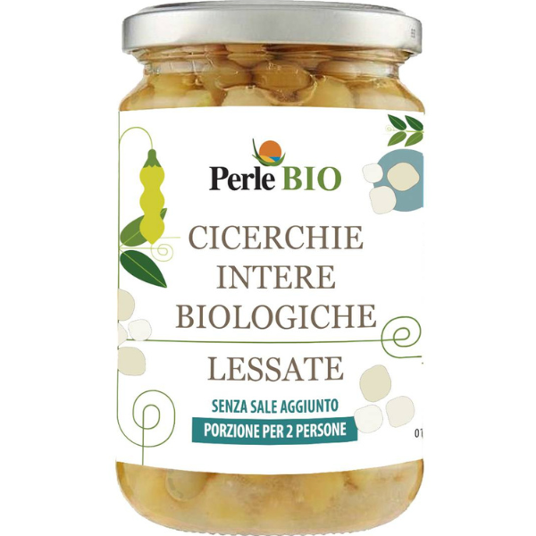 Organic Boiled Whole Chickling Peas 290g - Perle della Tuscia
