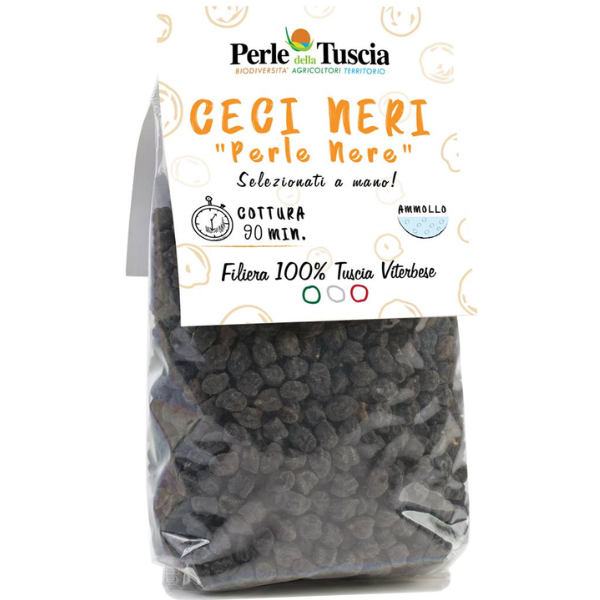 Black Chickpeas 400g - Perle della Tuscia