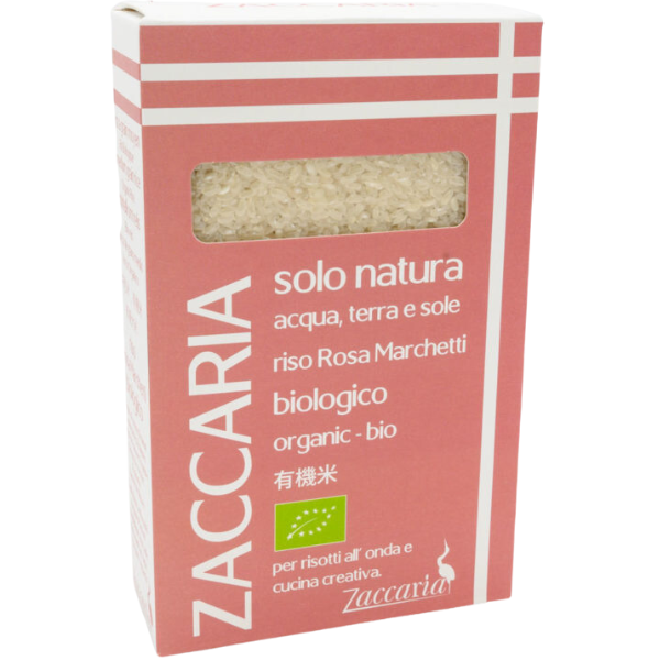 Organic Solo Natura Rosa Marchetti Rice 1kg - Zaccaria