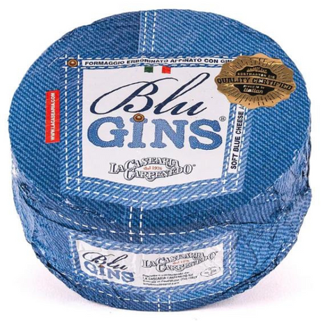 Blue Chesse with Gin "Blu Gins" 200g (±10%) - Carpenedo Castellanza Formaggi - Cheese @Mercato Gourmet | Your Italian Gourmet Supermarket