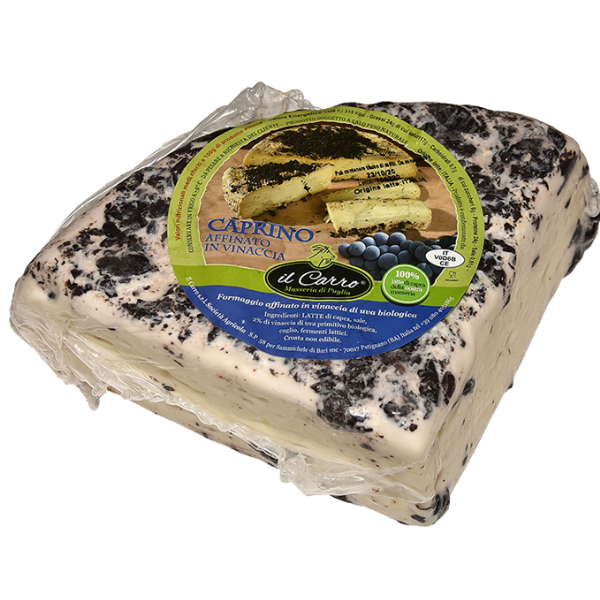 Caprino Affinato Chesse in Vinaccia 200g (±10%)