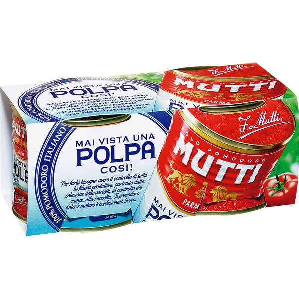 Tomato Pulp 210g x 2 Tins Pack- Mutti