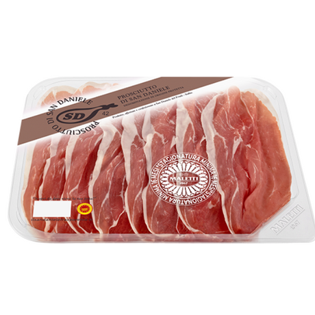 Sliced San Daniele 100g - Maletti Mercato Gourmet - Cold-Cut @Mercato Gourmet | Your Italian Gourmet Supermarket