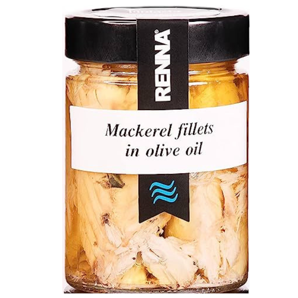 Mackerel Fillets in Olive Oil 300ml - Renna