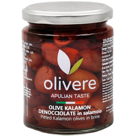 Pitted Olives Kalamon in Brine - Sinisi Sinisi - Preserved Vegetables @Mercato Gourmet | Your Italian Gourmet Supermarket