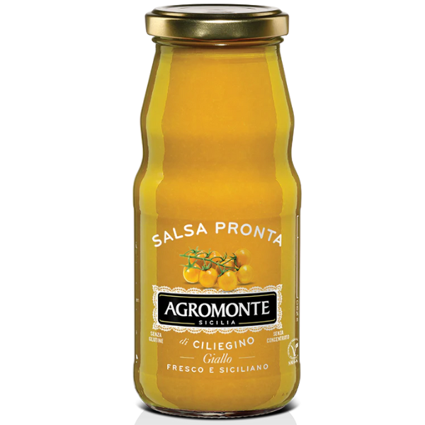 Yellow Cherry Tomato Passata 360g - Agromonte
