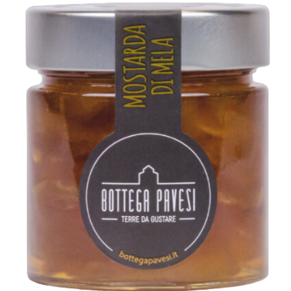 Apple Mustard 300g - Bottega Pavesi