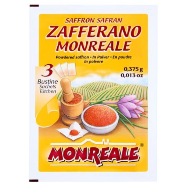 Saffron 3 x 0.125g - Monreale