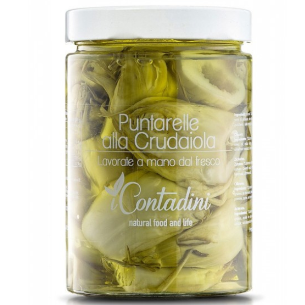 Puntarelle Raw in Oil 520g - I Contadini