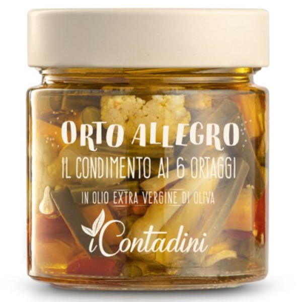 Mixed Vegetables in Oil 230g - I Contadini