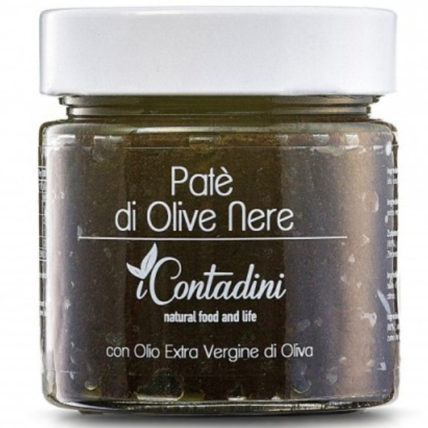 Black Olive Pate 100g - I Contadini