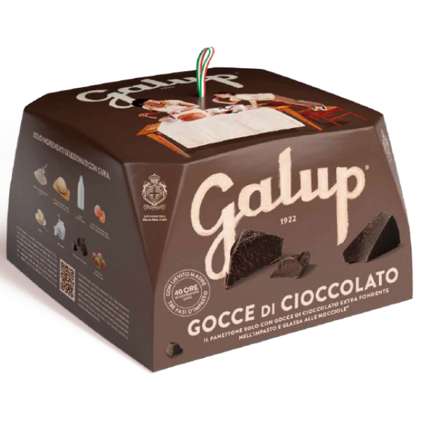 Panettone with Chocolate Drops 750g - Galup