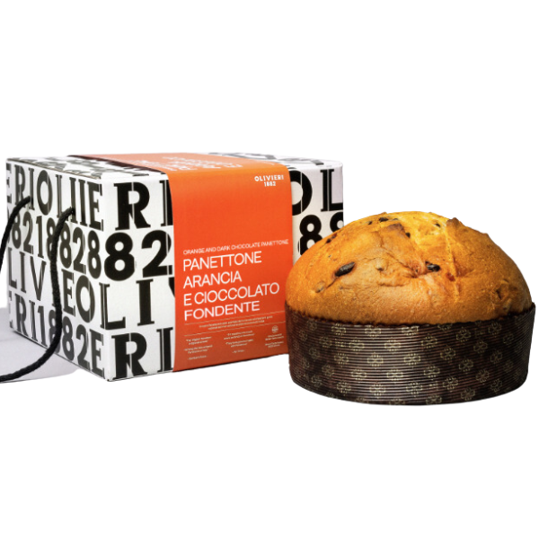 Olivieri Orange and Dark Chocolate Panettone 750g