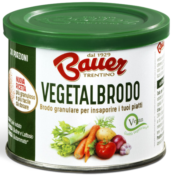 Organic Vegetable Stock in Tin 120g  - Bauer