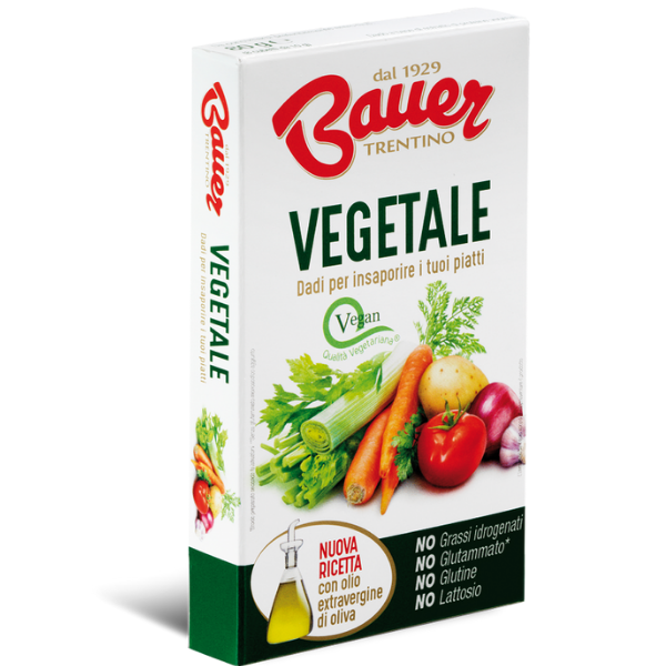 Vegetables Stock in Cubes 60g  - Bauer