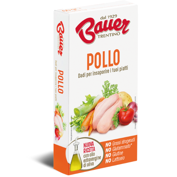 Chicken Stock in Cubes 60g  - Bauer