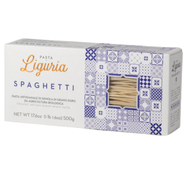 Organic Spaghetti Durum Wheat Semolina Pasta 500g - Pasta di Liguria