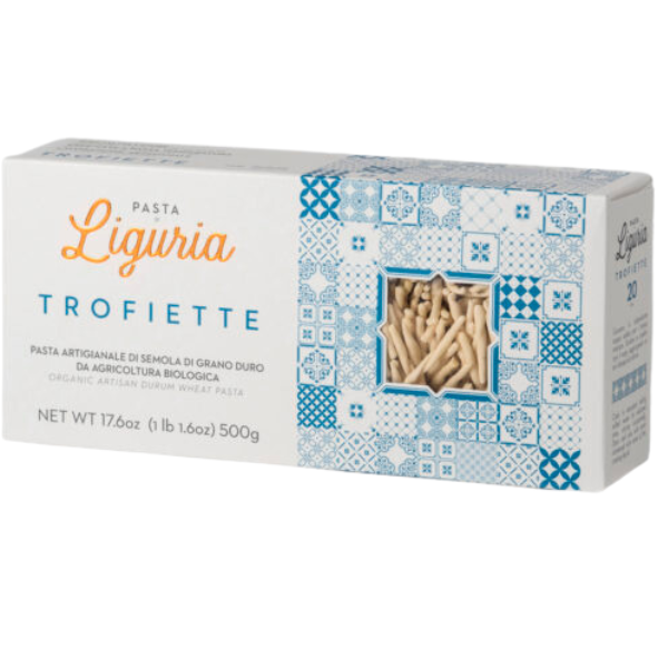 Organic Trofiette Durum Wheat Semolina Pasta 500g - Pasta di Liguria