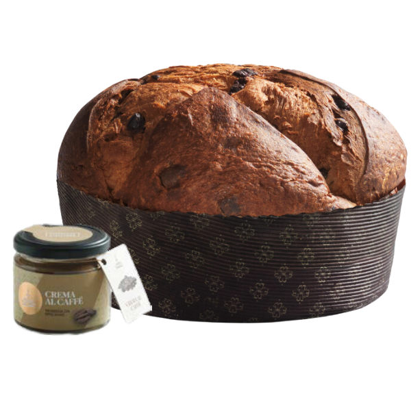 Fiasconaro Panettone with Chocolate and Coffee Spread 1kg - Oro Nero