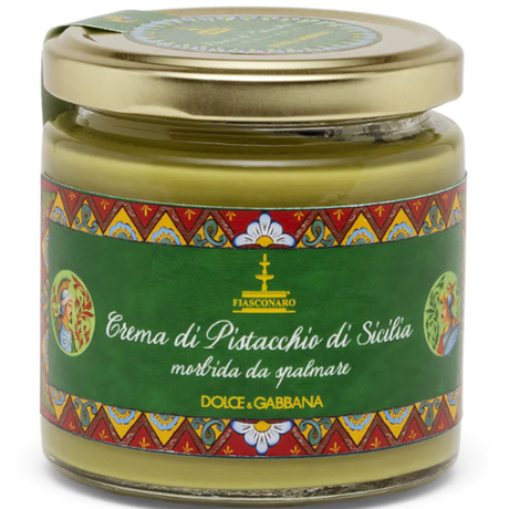 Sicilian Pistachio Spread 200g - Fiasconaro Mercato Gourmet - Spreadable & Creams @Mercato Gourmet | Your Italian Gourmet Supermarket