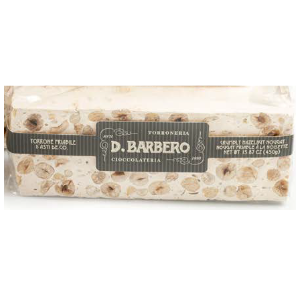 Handmade Crumbly Nougat with Hazelnuts 100g - D. Barbero