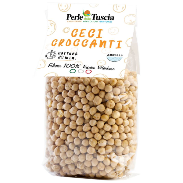 Crunchy Chickpeas 400g - Perle della Tuscia