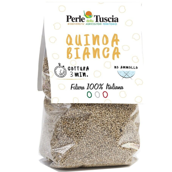 Italian Whtie Quinoa 300g - Perle della Tuscia