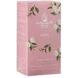 Kate Green Tea 50g (in 20 Tea Bags) - La Via del Tè La Via del Tè - Coffee & Tea @Mercato Gourmet | Your Italian Gourmet Supermarket