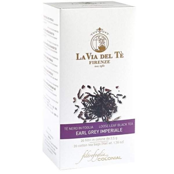 Earl Grey Imperiale 50g (in 20 Tea Bags) - La Via del Tè